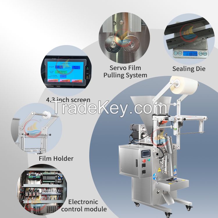 Automatic Auger Screw Powder Dosing Packing Machine Chilli Masala Powder Pouch Packaging Machine