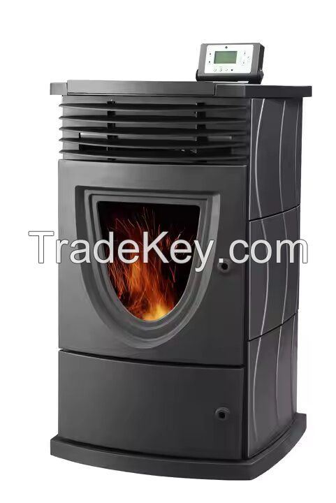 Cheap Indoor Freestanding Heating Wood Pellet Stove Fireplace Room Fire Heater Burner Surround