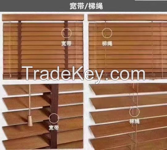 3.5cm wooden blinds  factory wholesale