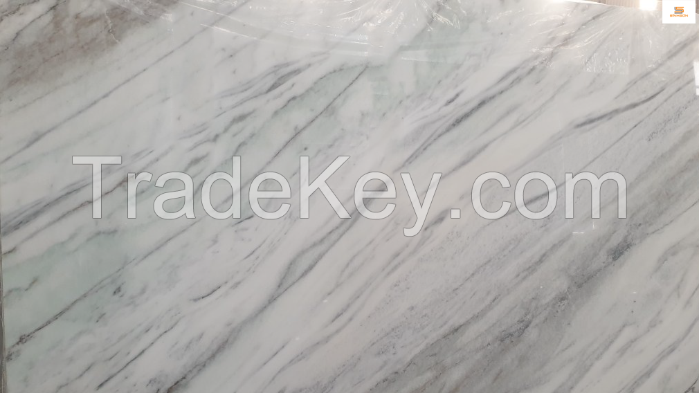 White marble, marble slab, marble block, marble pebble, 