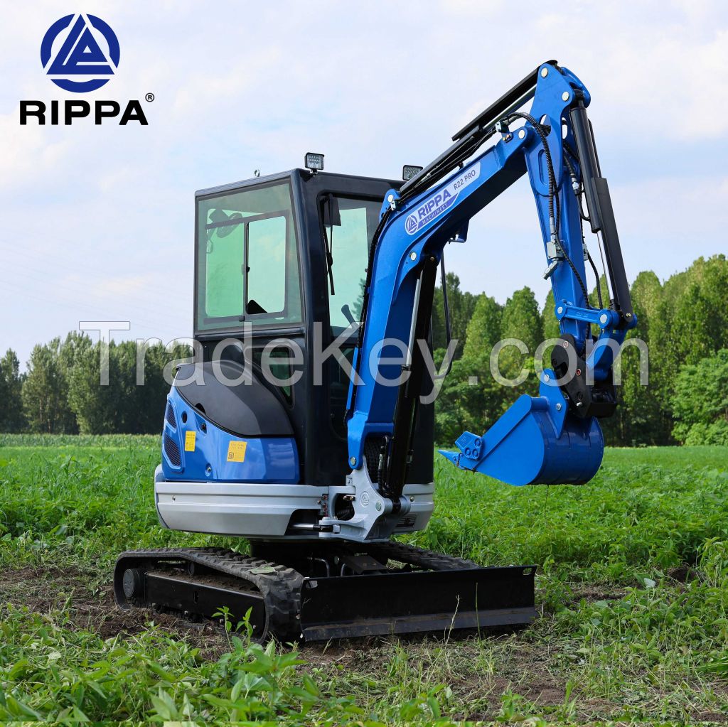 Mini Excavator Garden New Mini Digger 2.3 Ton Small Hydraulic Crawler Excavators With CE