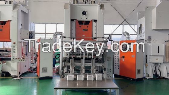 High Productivity 12000pcs/h Aluminum Foil Container Making Machine LK-T80