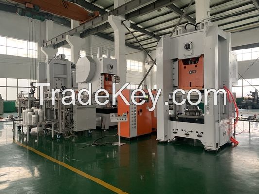 Automatic 4-6 Cavities Capacity Aluminum Foil Container Making Machine LK-T130 with High Productivity