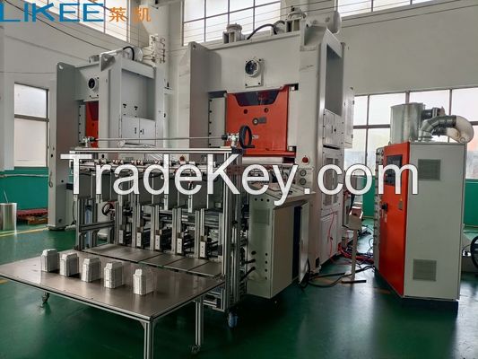 Fully Automatic LK-T130 High Productivity 12000pcs/h Aluminum Foil Container Making Machine