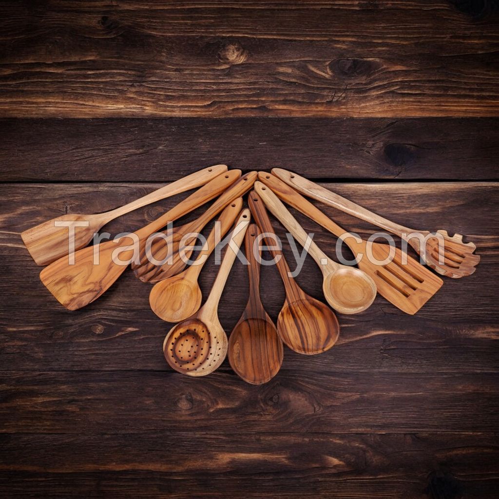 wooden cooking utensils