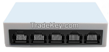 Compact 10/100/1000Mbps Desktop Unmanaged Fast Ethernet switch gigabit 5 port network switch