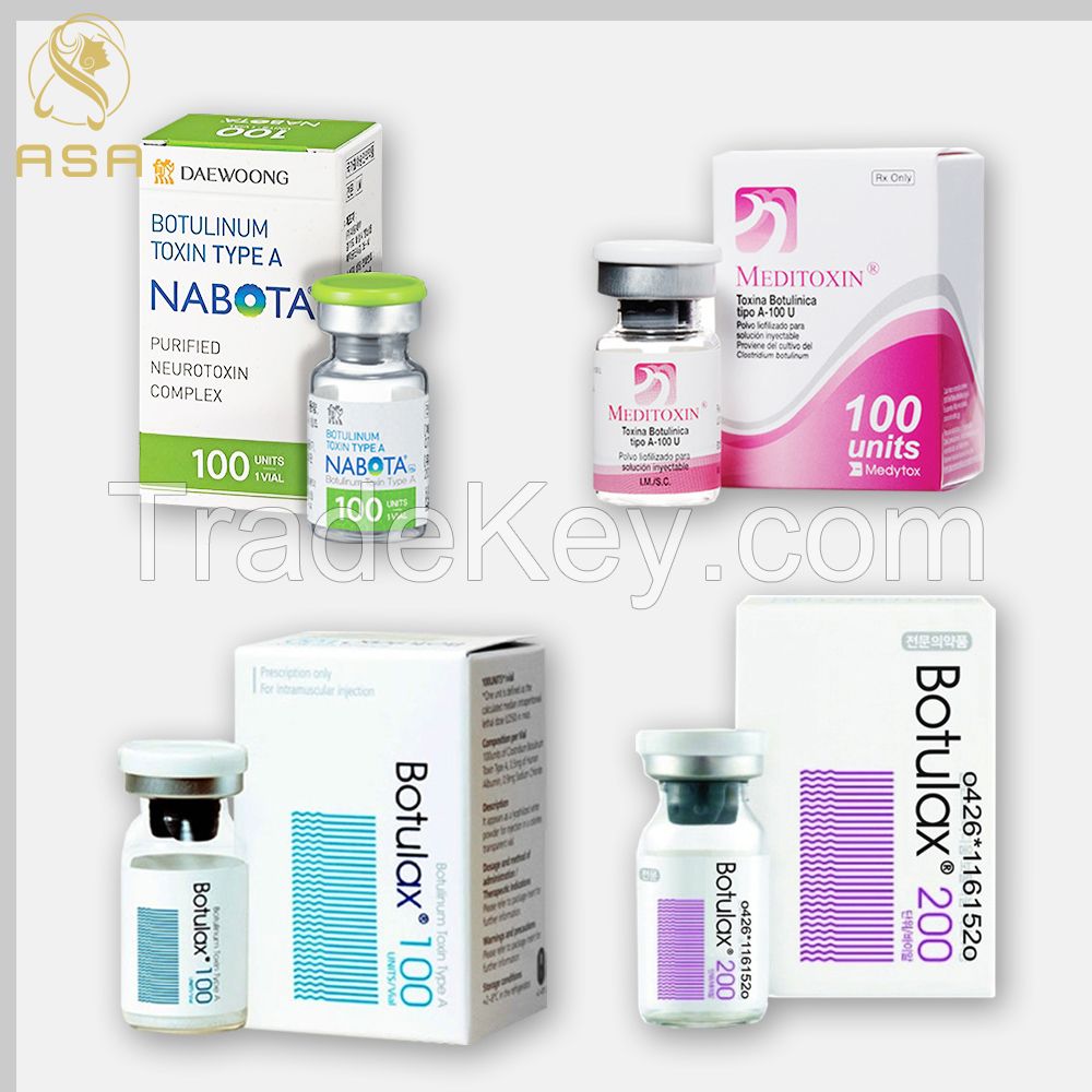 Anti-wrinkle BTX 100u botulaxs Innotoxs Rentoxs Hutoxs neuronoxs nabota