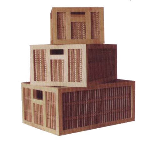 Bamboo Lattice Storage Box