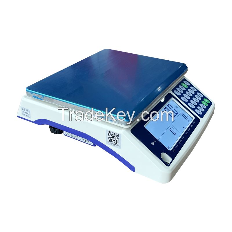 15/30kg Weighing Capacity Table Scale Counting Weighing Scale for Fruits Meat Shop