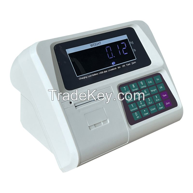 Operating Buttons Large Screen Weighing Indicator Weighing Display Weighing Controller for Platform Scale Floor Scale