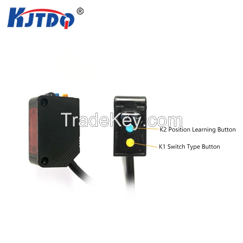 KJT-FG30 Background Suppression Photoelectric Sensor Detection Distance 4 Meters