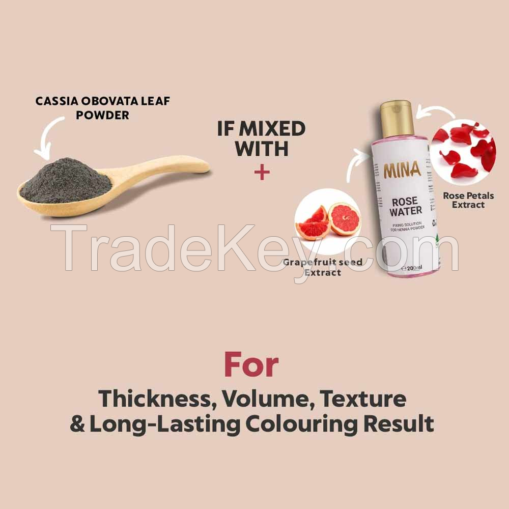 Dark Brown Henna color regular kit with Stain Remover