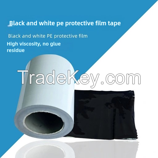 PE stone paint integrated board black and white protective film decoration spray anti-theft door and window hardware stainless steel metal