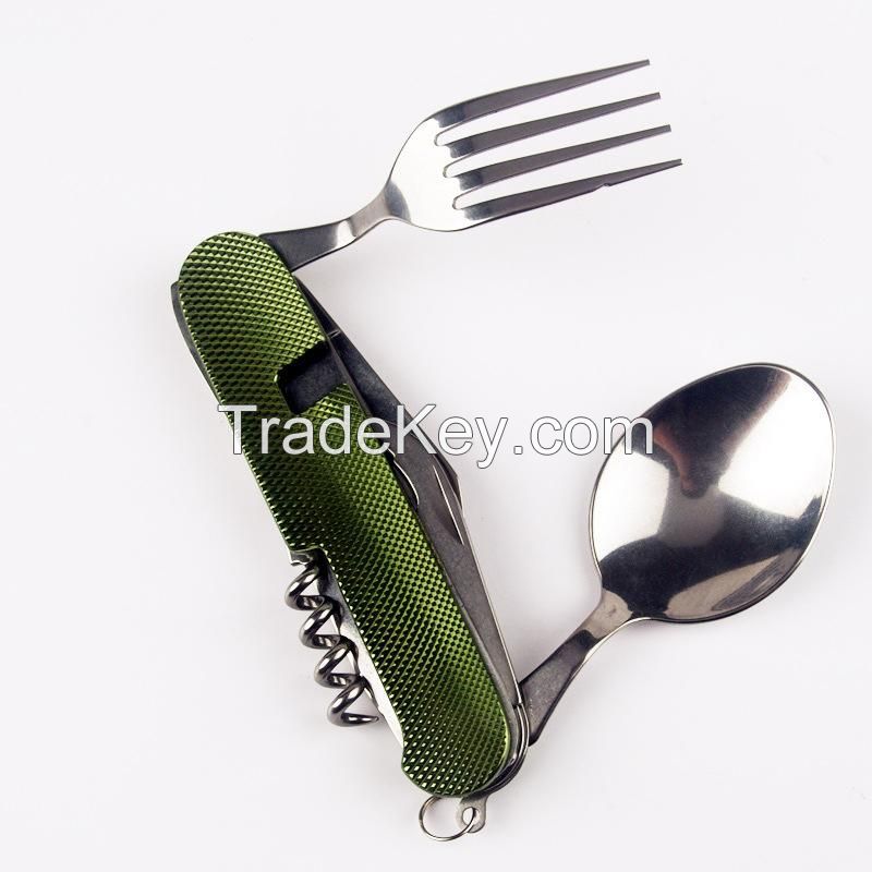 6 In1 Pocket Cutlery Set