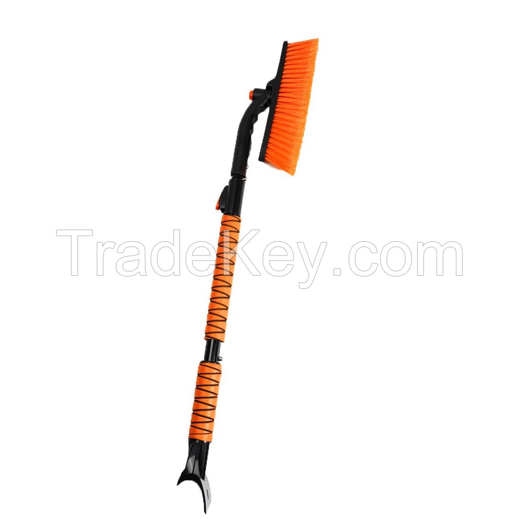 Extendable Snow Brush With Ice Scraper