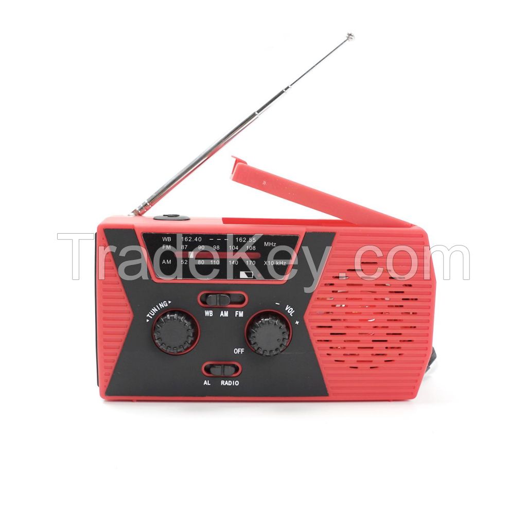 Emergency Solar Hand Crank Portable Radio