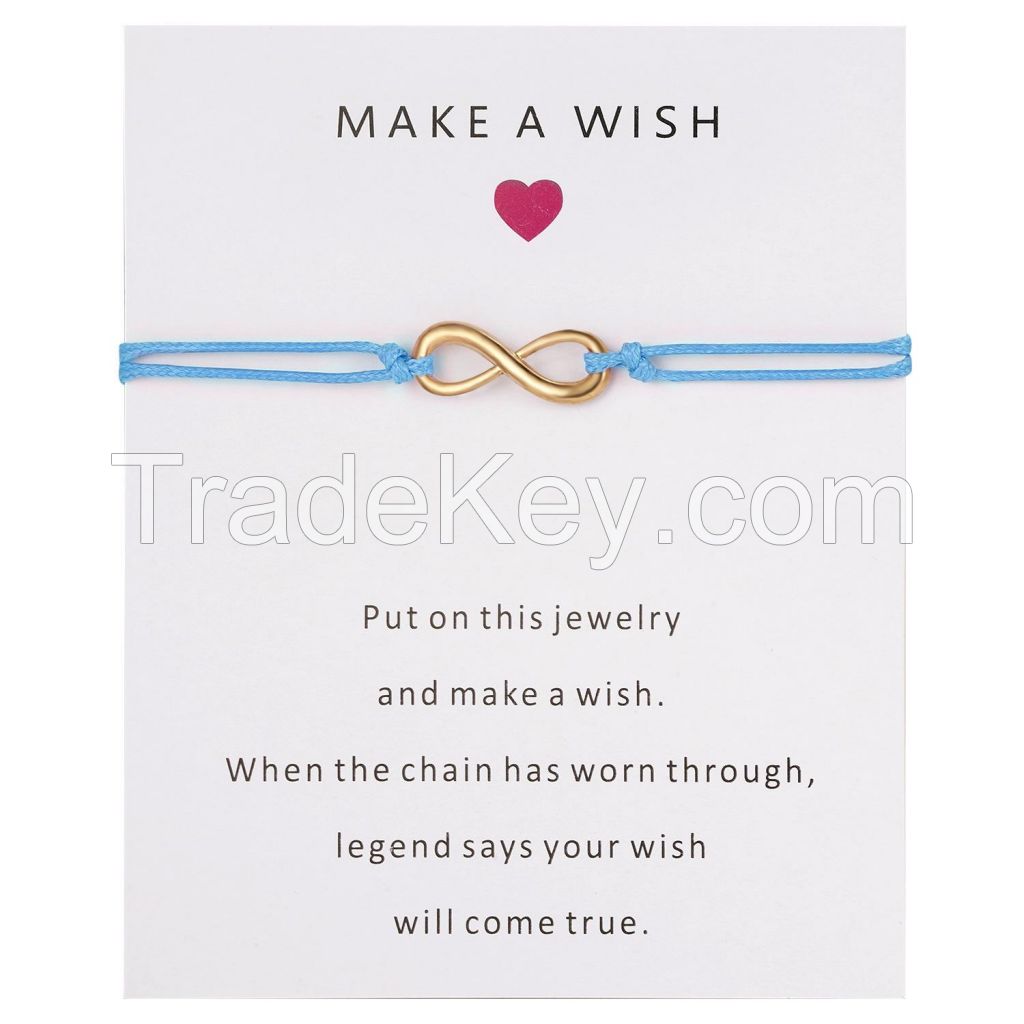 Adjustable Wish Card Bracelet