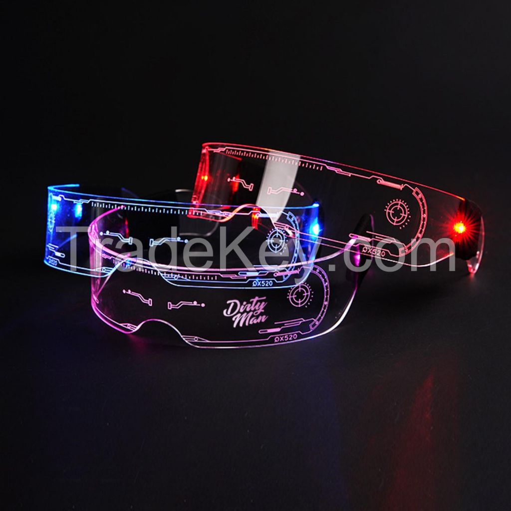 Colorful LED Lighting Glasses