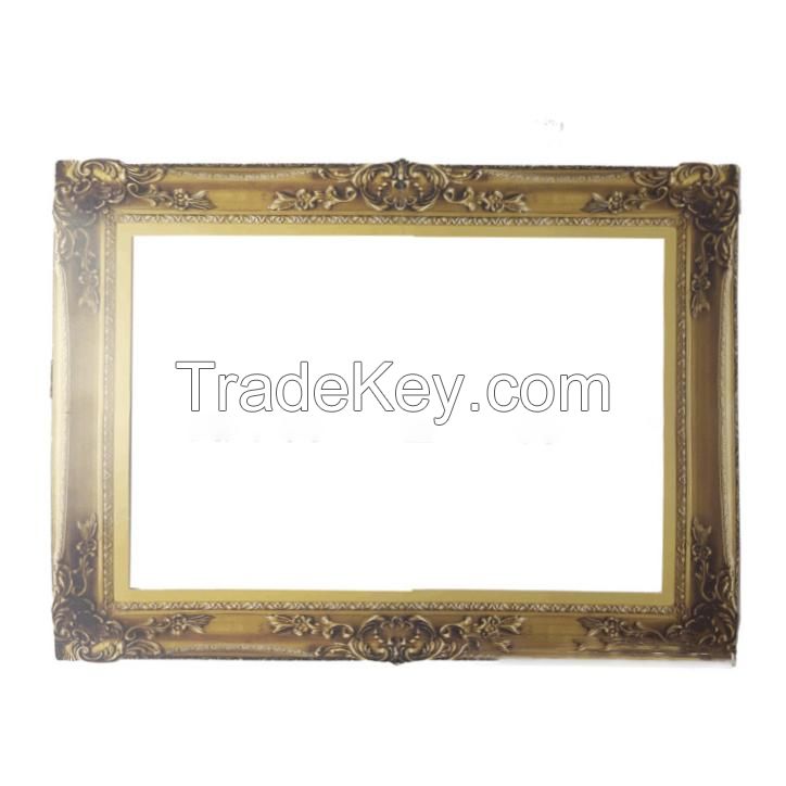 Paper Gold Photo Booth Frame Prop