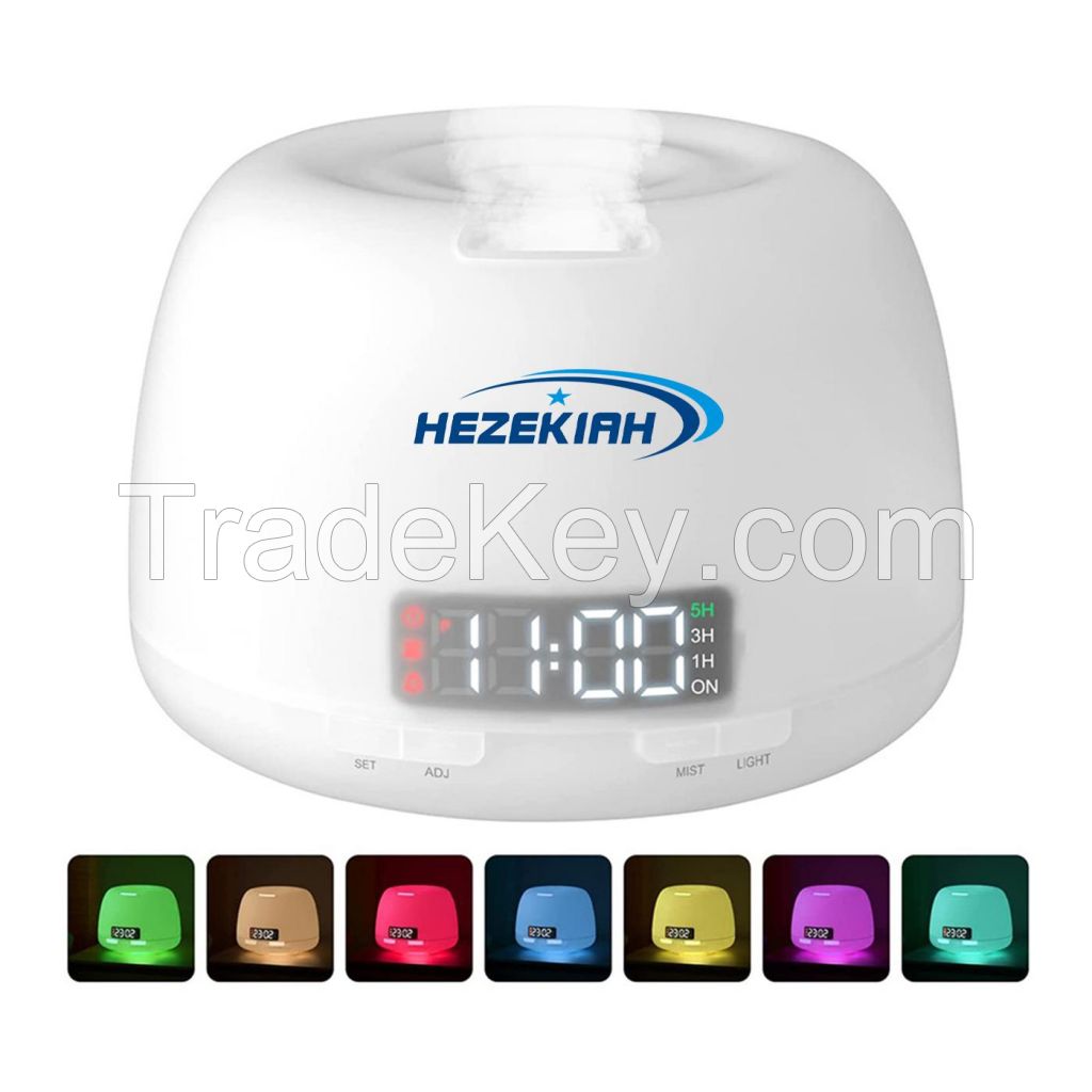 Essential Oil Diffuser With Alarm Clock