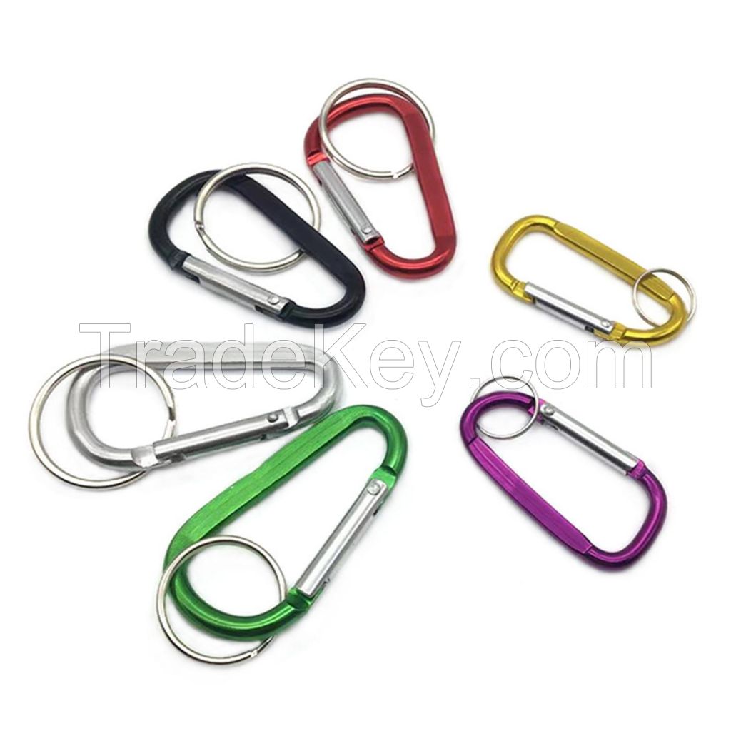 Aluminum Alloy D Shaped Carabiner