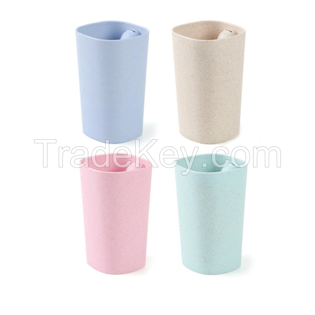 Eco Friendly Wheat Straw Mouthwash Cup