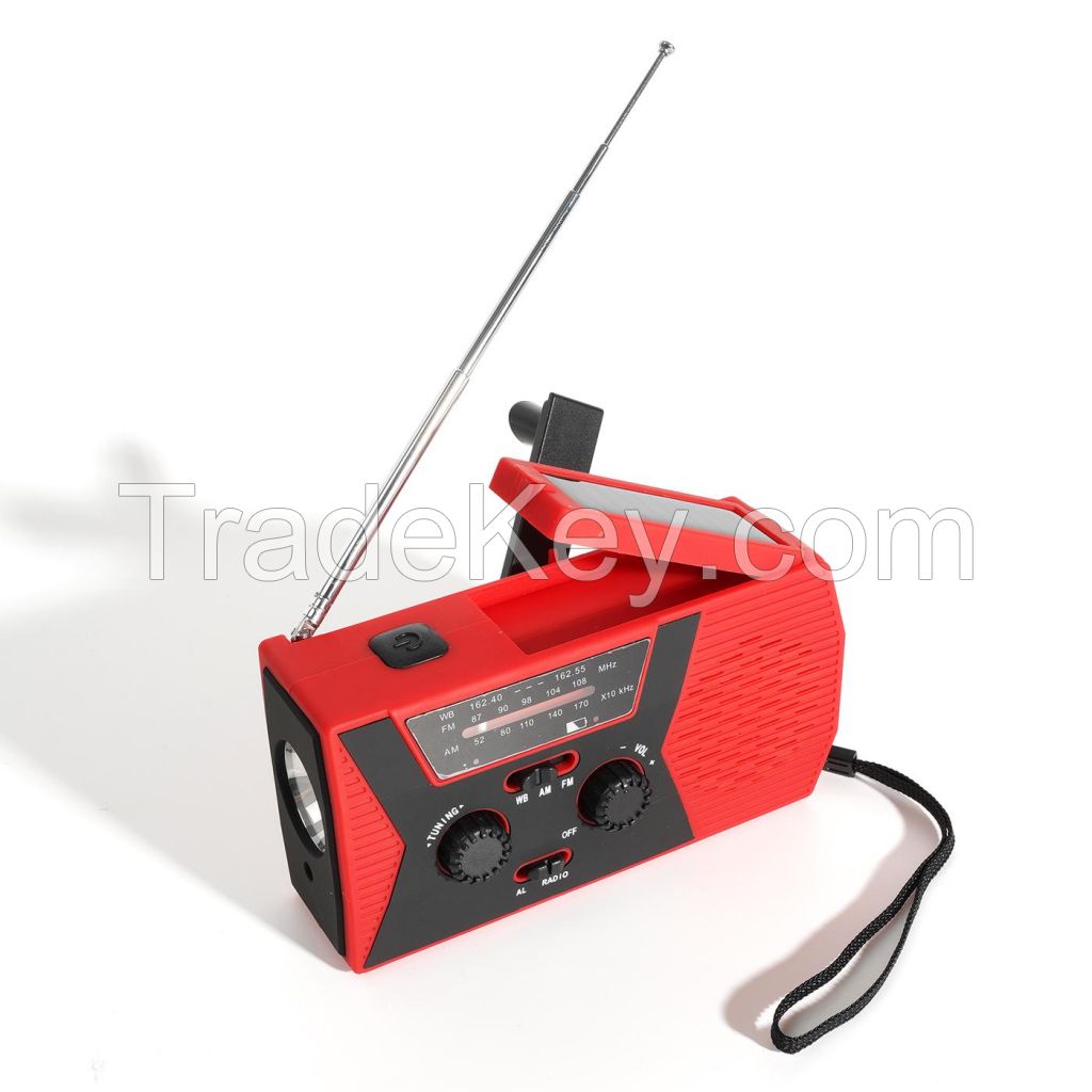 Emergency Solar Hand Crank Portable Radio