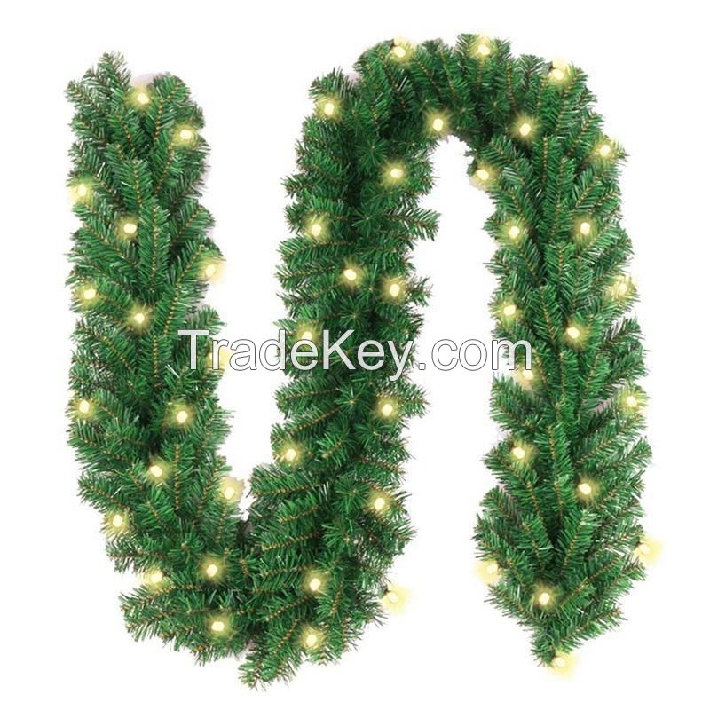 Christmas Garland With Lights