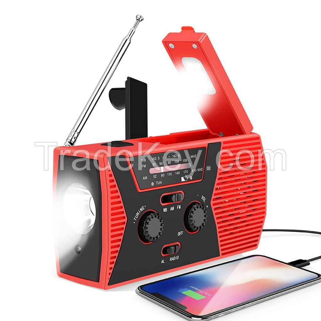 Emergency Solar Hand Crank Portable Radio