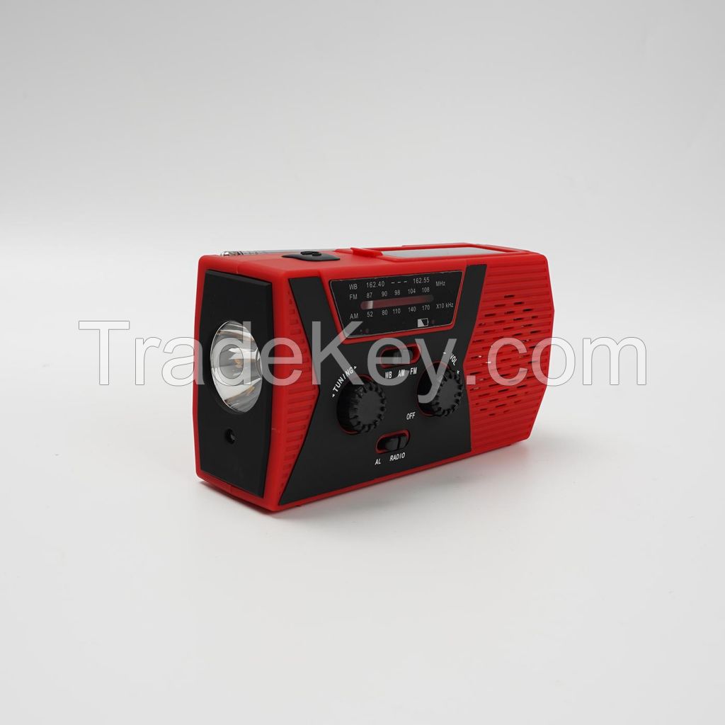 Emergency Solar Hand Crank Portable Radio