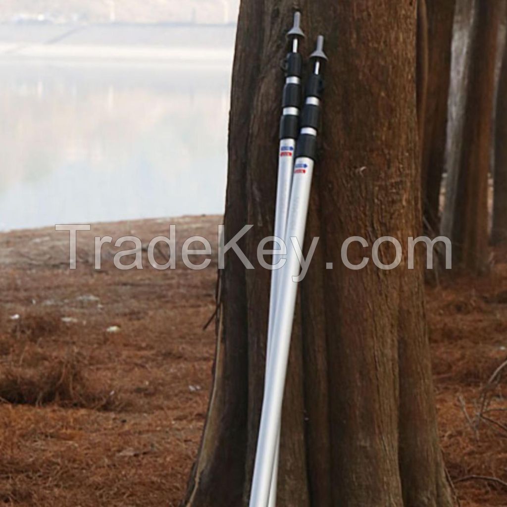 Adjustable Camping Tarp Poles Set