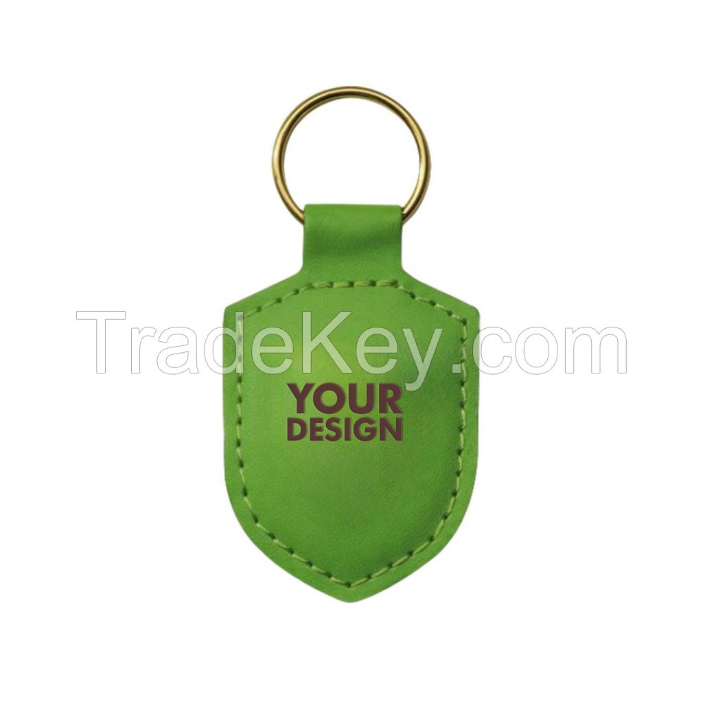 Custom PU Leather Keychain