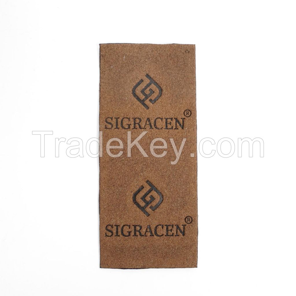 Custom Embossed Leather Patch