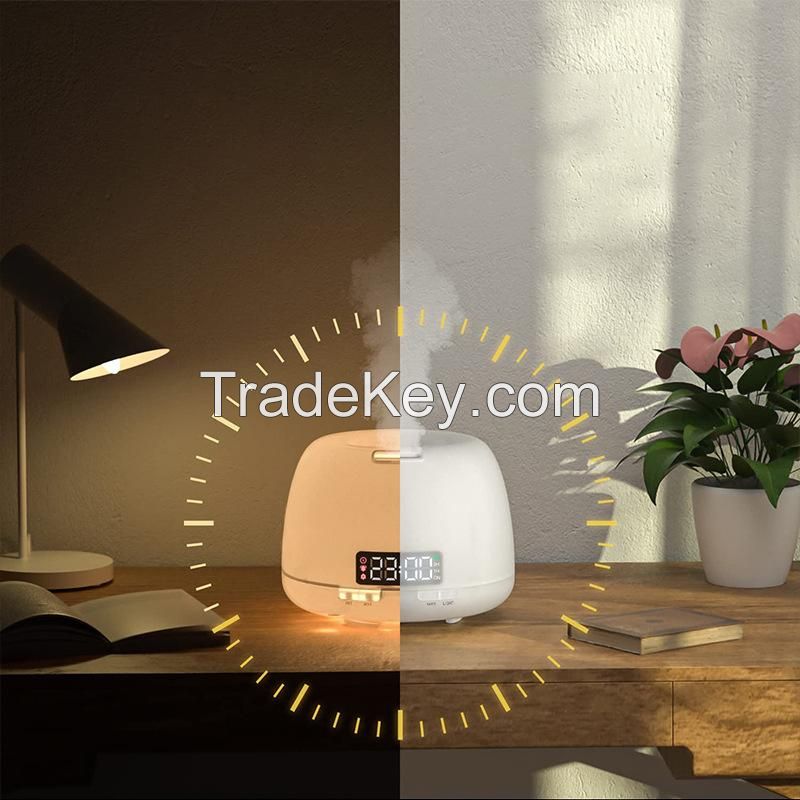 Essential Oil Diffuser With Alarm Clock