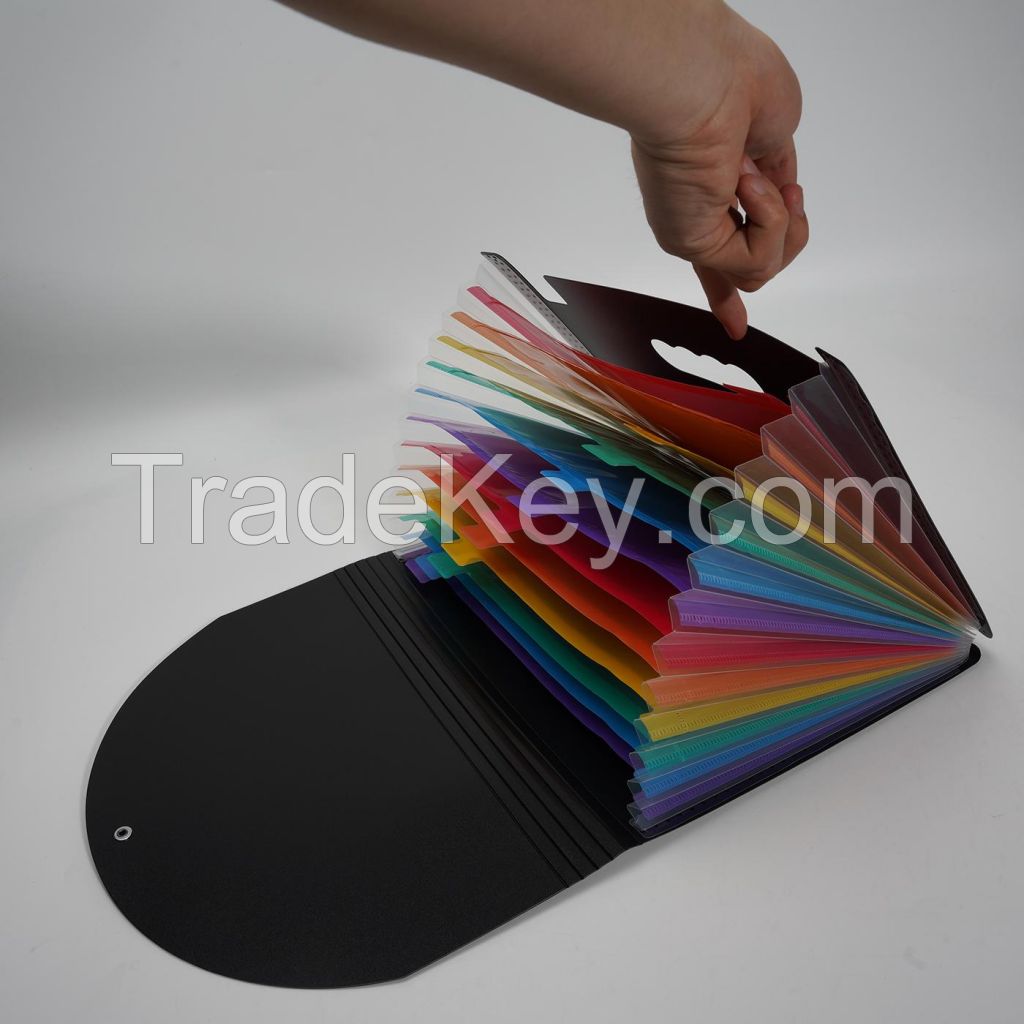 12 Pockets Expanding File Folder