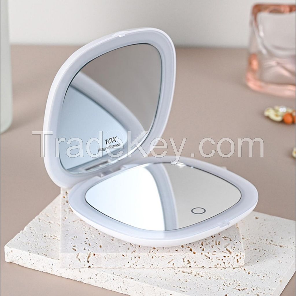 Personalized Folding LED Mirror