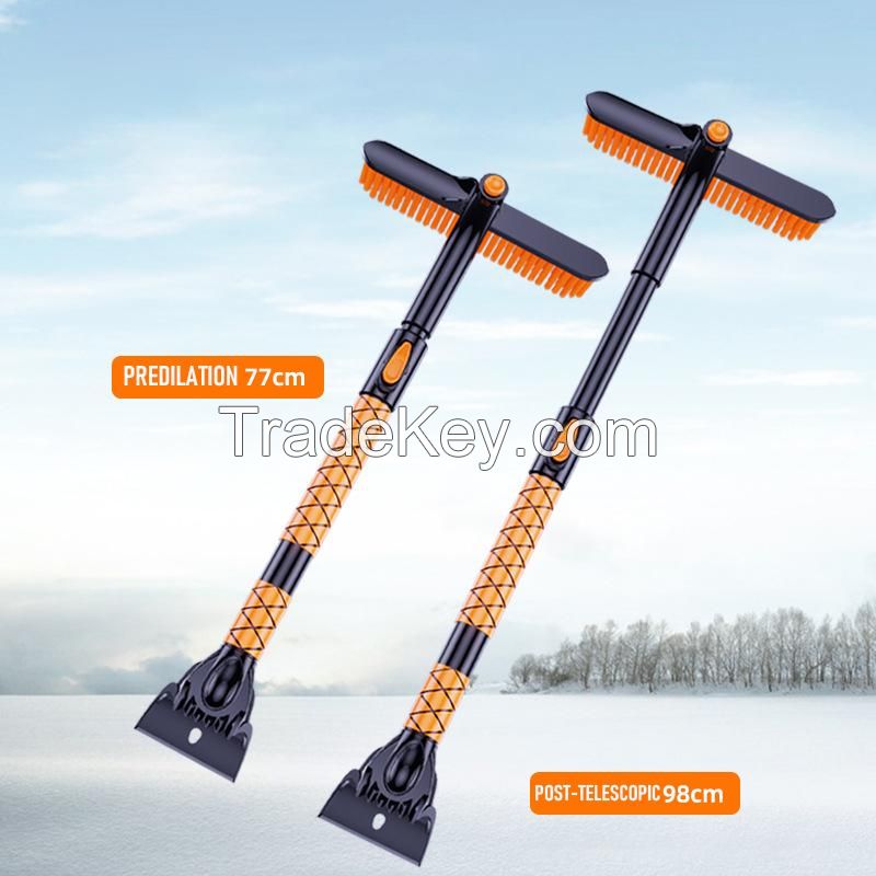 Extendable Snow Brush With Ice Scraper