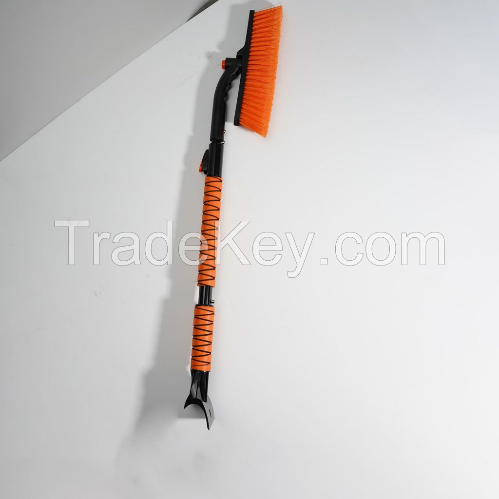 Extendable Snow Brush With Ice Scraper