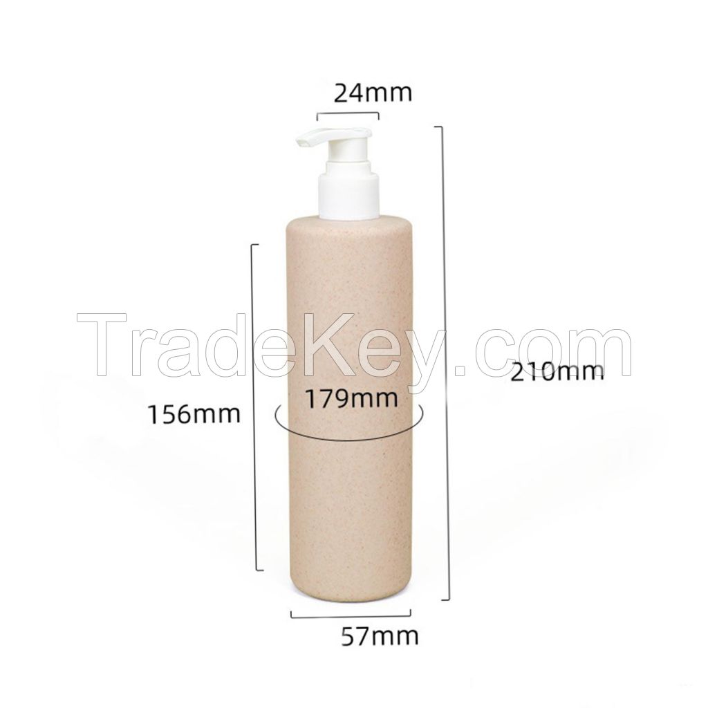 14 oz. Wheat Straw Cosmetic Pump Bottle