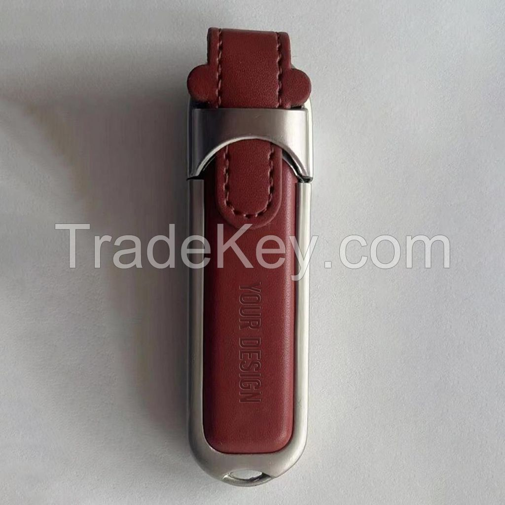 4G Leather USB Flash Drive