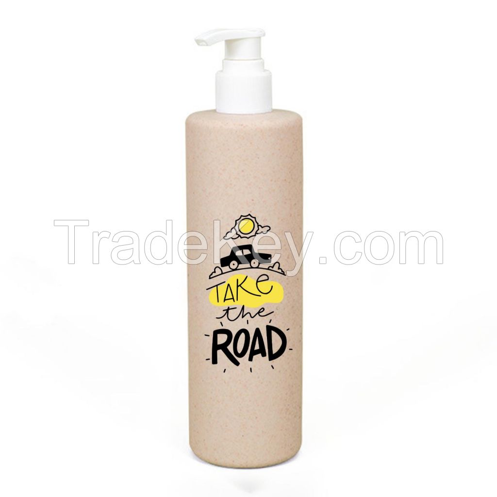 14 oz. Wheat Straw Cosmetic Pump Bottle