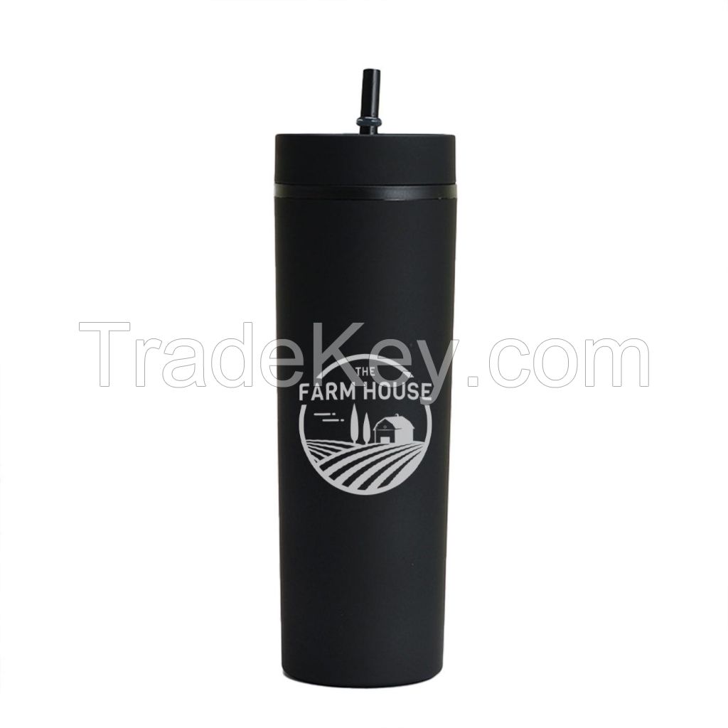 16 oz. Double Layer Frosted Plastic Cup