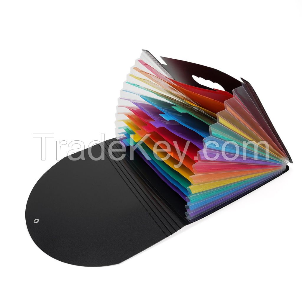 12 Pockets Expanding File Folder