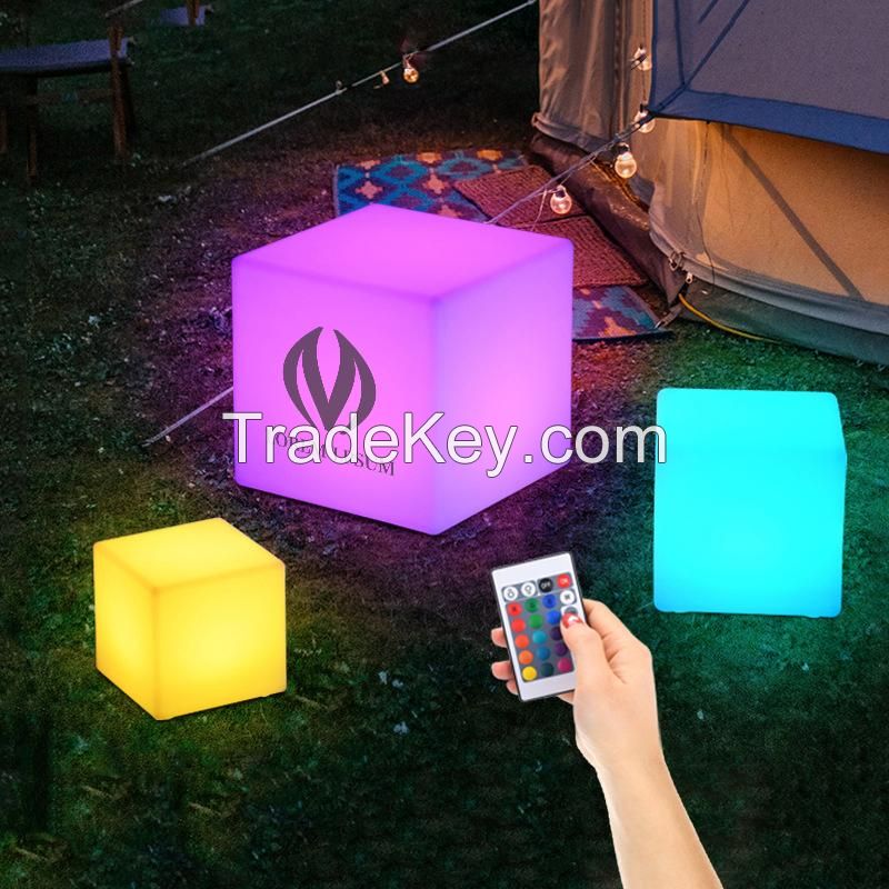 Small LED Light Cube With Remote Control