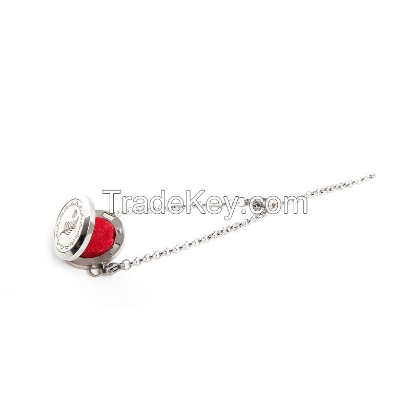 Essential Oil Diffuser Locket Chain Bracelet