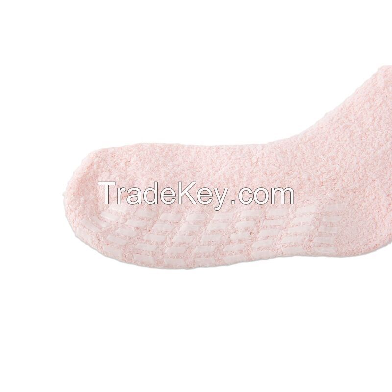 Anti Skid Fuzzy Winter Crew Socks