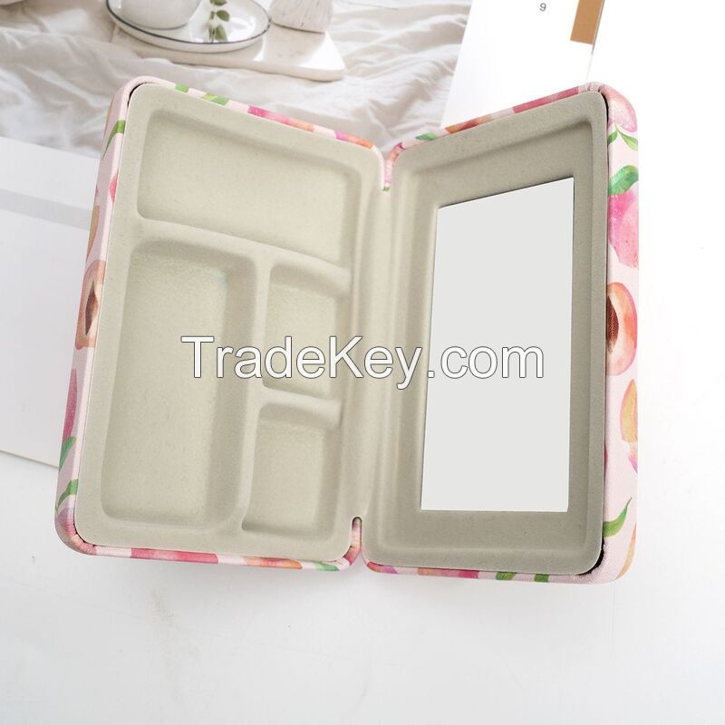 Travel Jewelry Box With Mirror