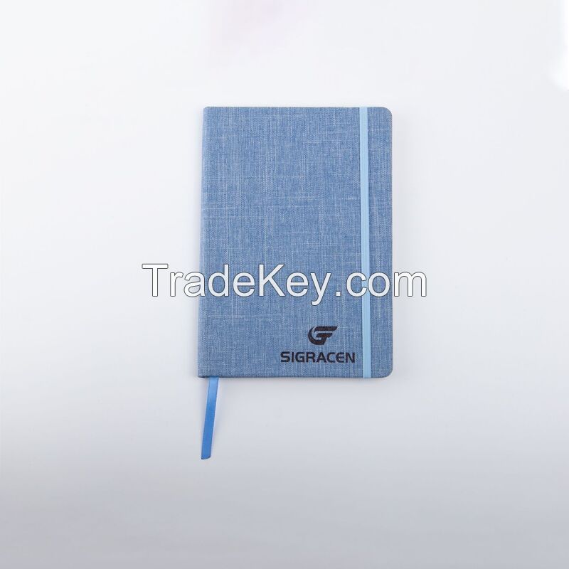 Linen Fabric Journal Notebook