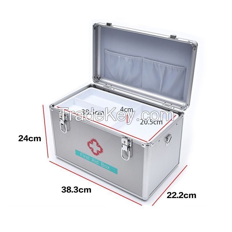 16 Inch Aluminum Alloy First Aid Box
