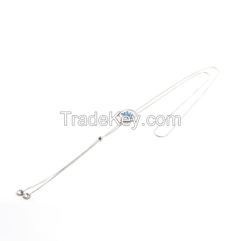 Stainless Steel Hollow Aromatherapy Pendant Necklace